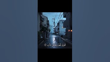 وَفَرِحُوا بِالْحَيَاةِ الدُّنْيَا 26 سوره الرعد ماهر المعيقلي #قران_كريم #ماهر_المعيقلي