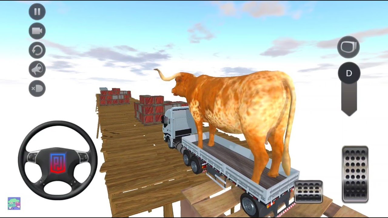 Animals Truck Transport Driving Simulator - Android Gameplay HD