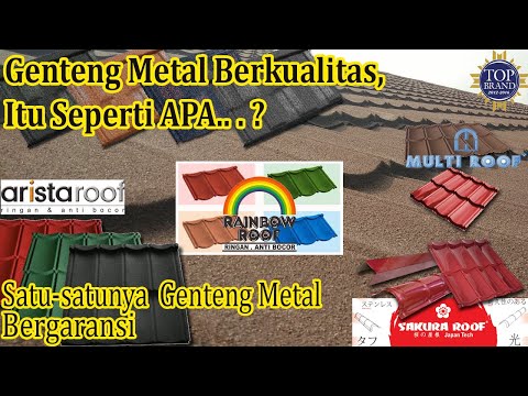 Video: Jenis Dan Merk Genteng Metal Dengan Deskripsi, Karakteristik Dan Review, Serta Rekomendasi Dalam Pemilihan Material