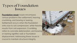 Foundation Repair Securing Your Home's Future