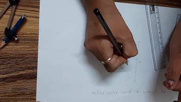 #To trisect  a given right angle #NDBhatt_solution#Engineering graphics