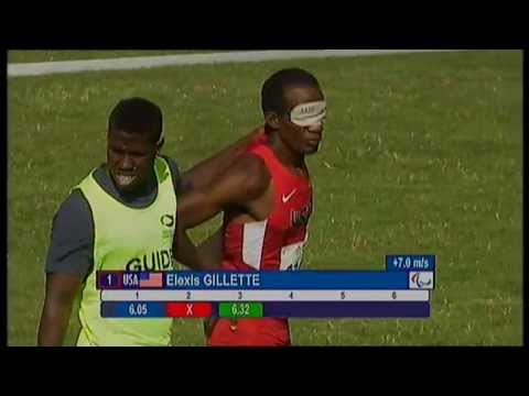 Athletics - men's long jump T11 final - 2013 IPC Athletics World
Championships, Lyon