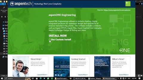 Aspen Hysys 12.0 Installation!
