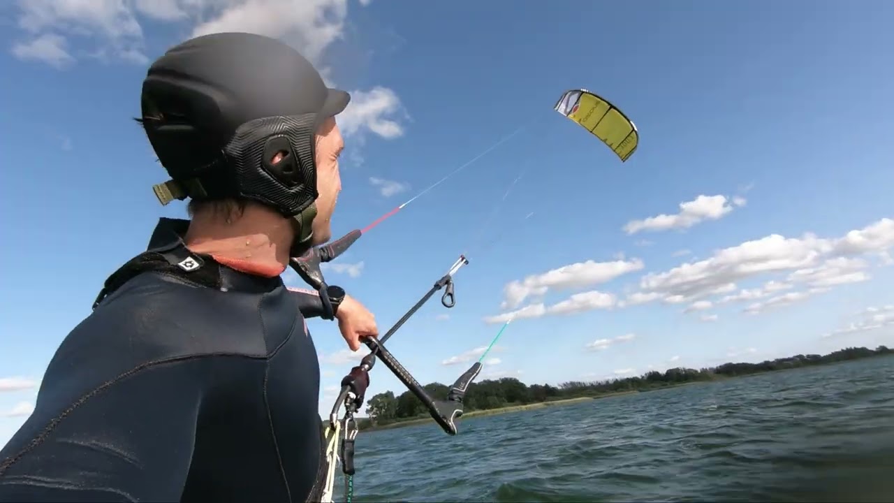 Lowwind Twintip Session auf dem Unteruckersee