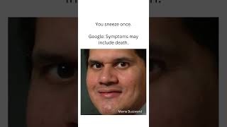 You sneeze once  Google Symptoms may include death #shorts #trendymemes