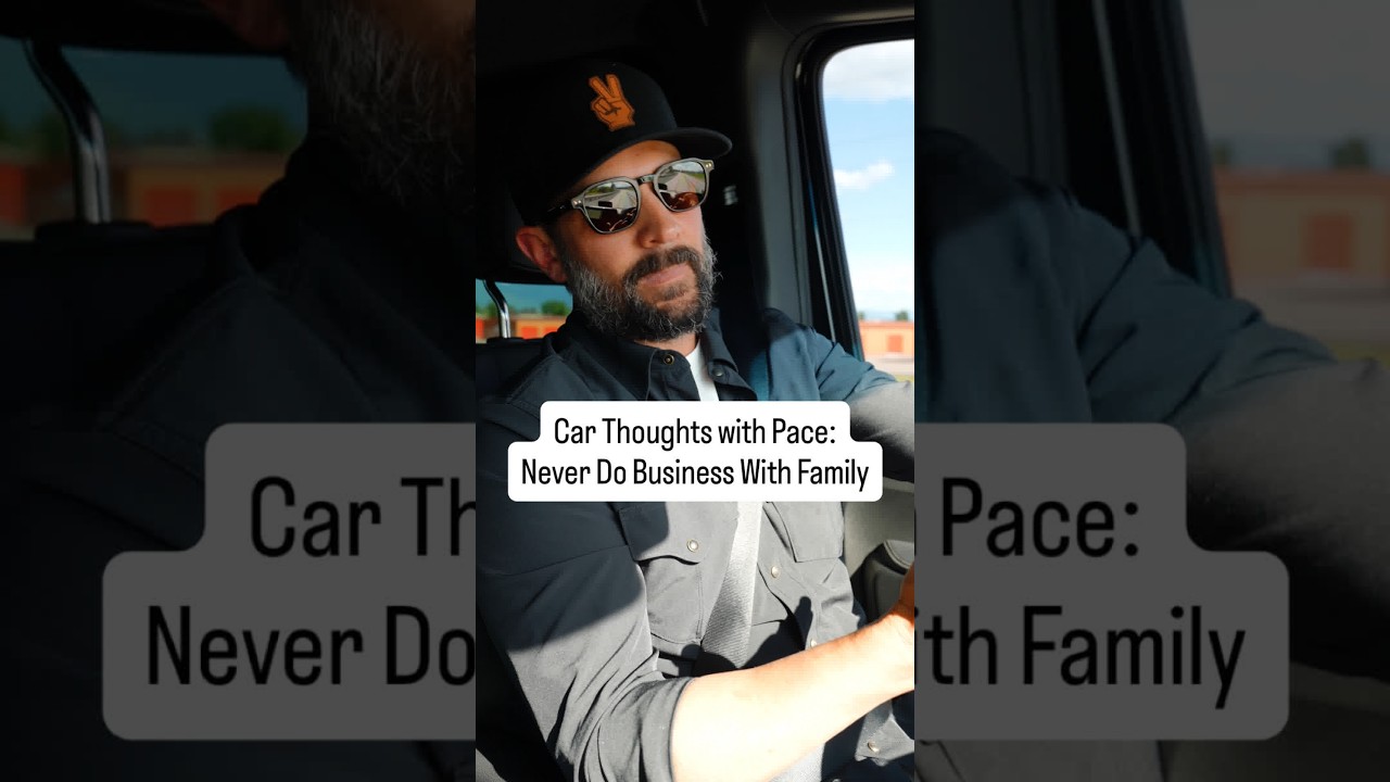 Never Do Business with Family.