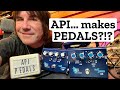 Api legendary recording gear makes guitar pedals