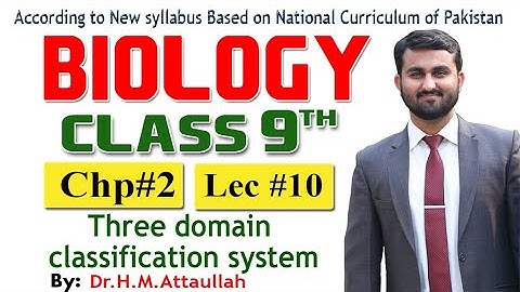 Drie domeinensysteem | Domein Archaea | Nieuwe syllabus Biologie 9e klas | Hoofdstuk 02 | Les 10