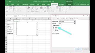 7-3 Free Excel Dashboard Course | Form Controls Demo | Jordan Goldmeier