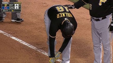 PIT@CHC: Walker extends hitting streak to 10 games