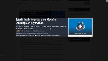Estadística inferencial para Machine Learning con R y Python