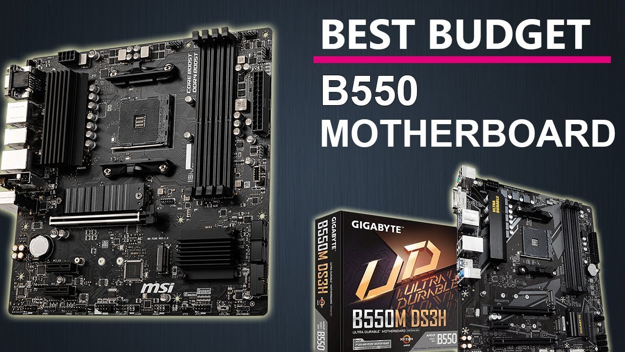 Best Budget B550 Motherboards | Gigabyte B550M DS3H vs MSI B550M PRO