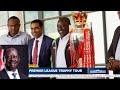 President Ruto dedicates English Premier League Trophy to Late Raila Odinga in State House!