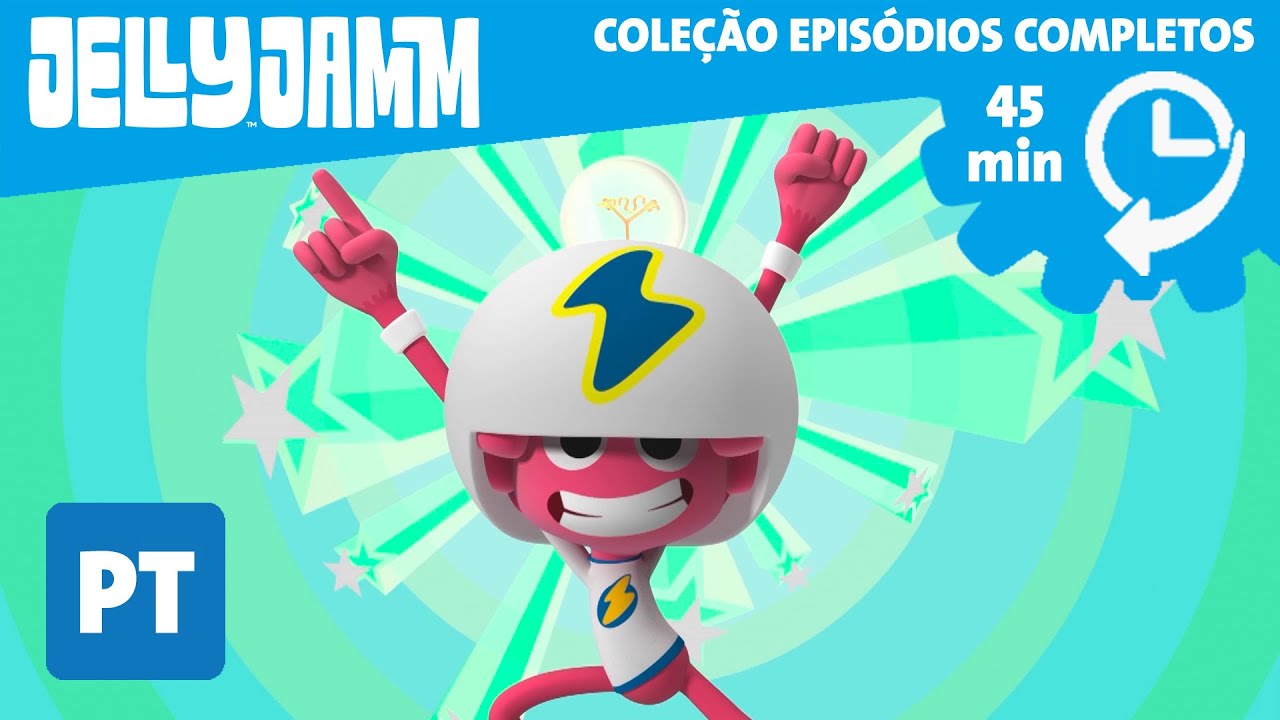 Jelly Jamm. Coleção Ep5 - 8. Desenhos animados em português completos.