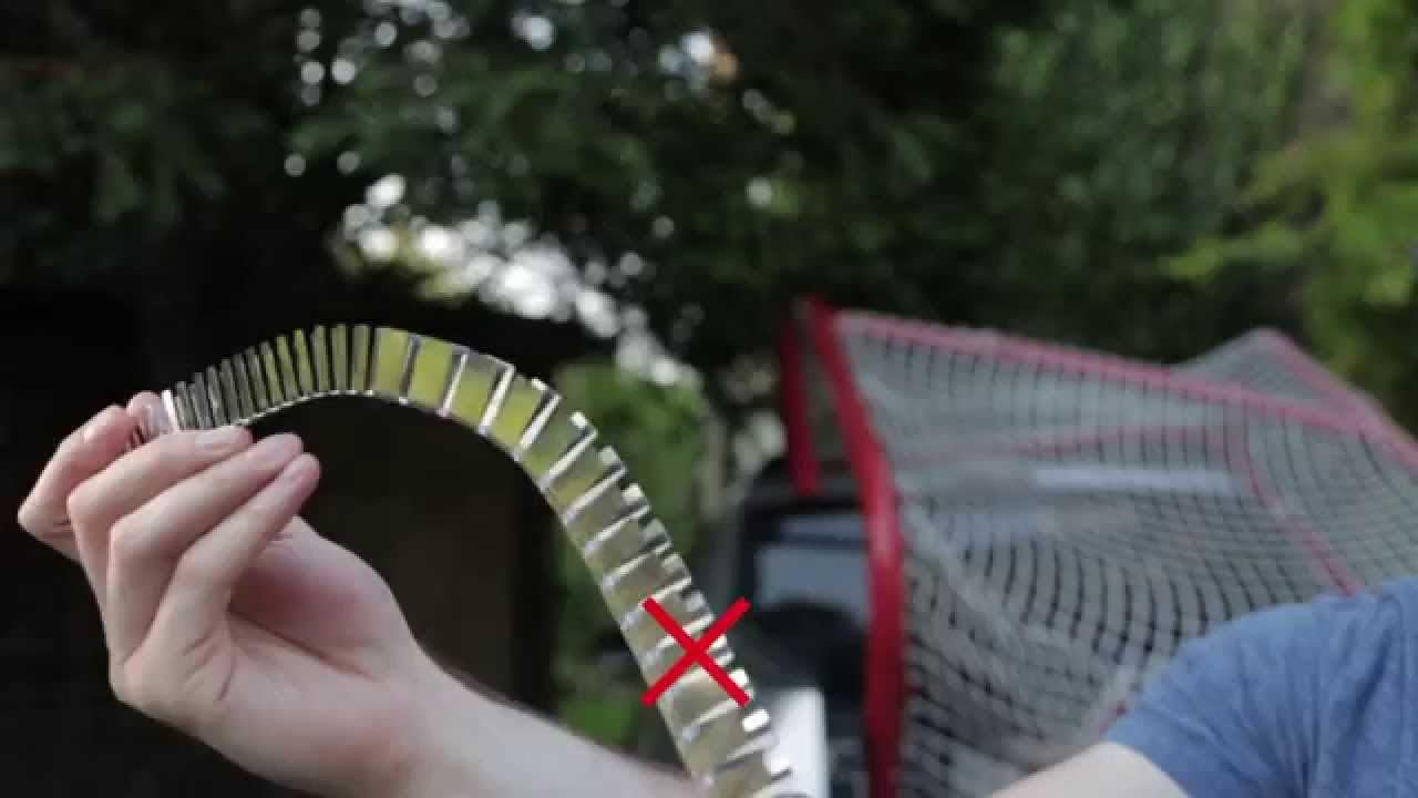 Hockey Wrap Around Quick Tips Detaching the blade correctly YouTube