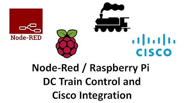 Rapsberry Pi Node Red and Cisco integrated Railroad