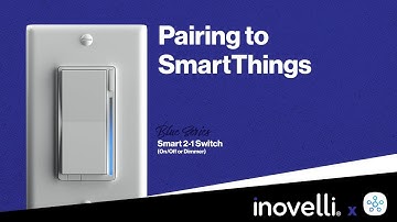Inovelli Smart 2-1 Switch | Pairing to SmartThings