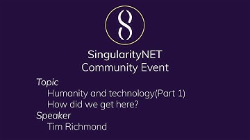 Humanity and Technology Part 1 - How did we get here?