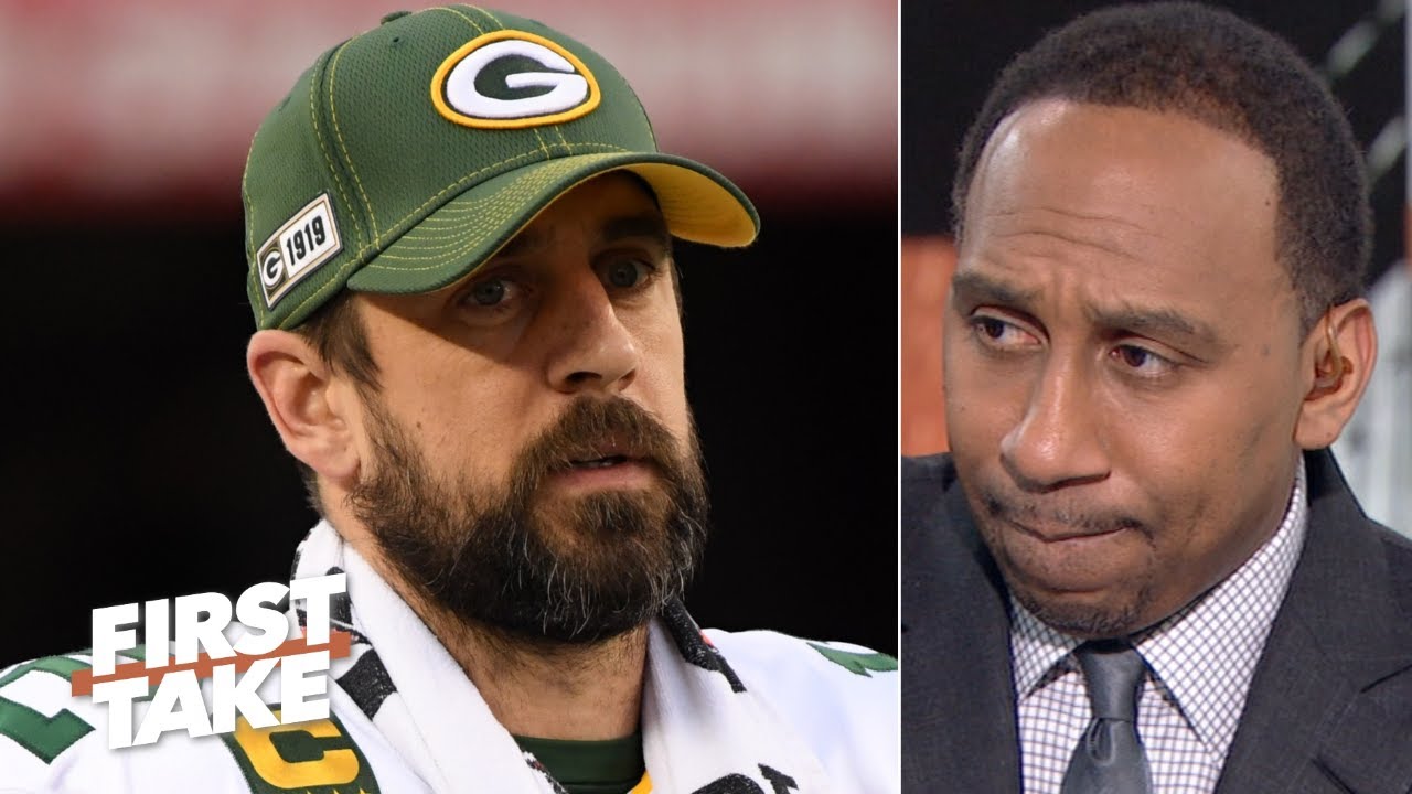⁣Stephen A. is devastated that Aaron Rodgers' Super Bowl chances are over | First Take
