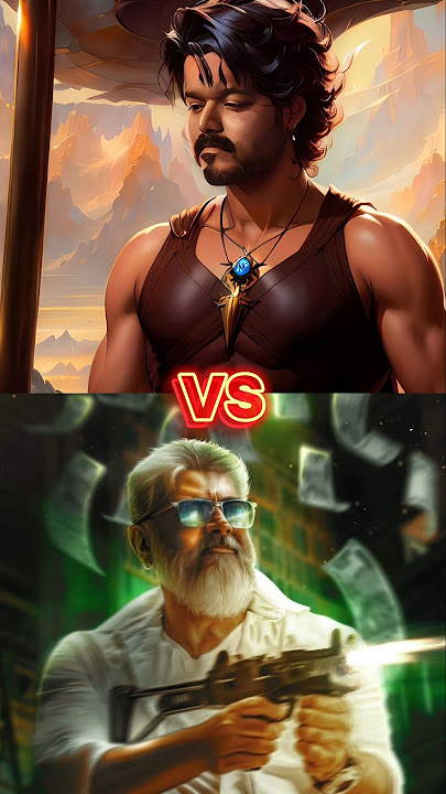 Thalapathy Vijay Vs Ajith Kumar Worldwide Collection 💥 Comparison Shortvideo #ajithkumar #vijay68