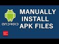 How to install apk files on android device