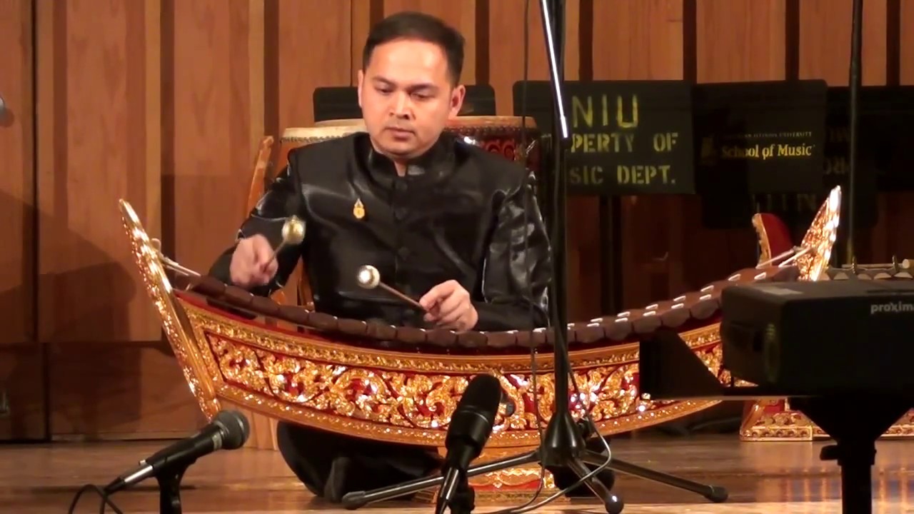 Thai Xylophone Solo (Ranad Ek) at Northern Illinois University  School of Music