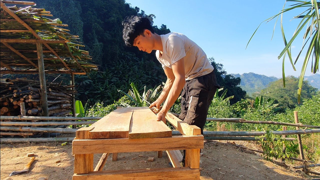 Сделайте обеденный стол из выброшенных досок, Строим жизнь, серия 61