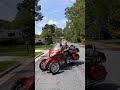 Delivery of my 2001 Honda Gold Wing with the Tilting Motor Works TRiO with TiltLock conversion.
