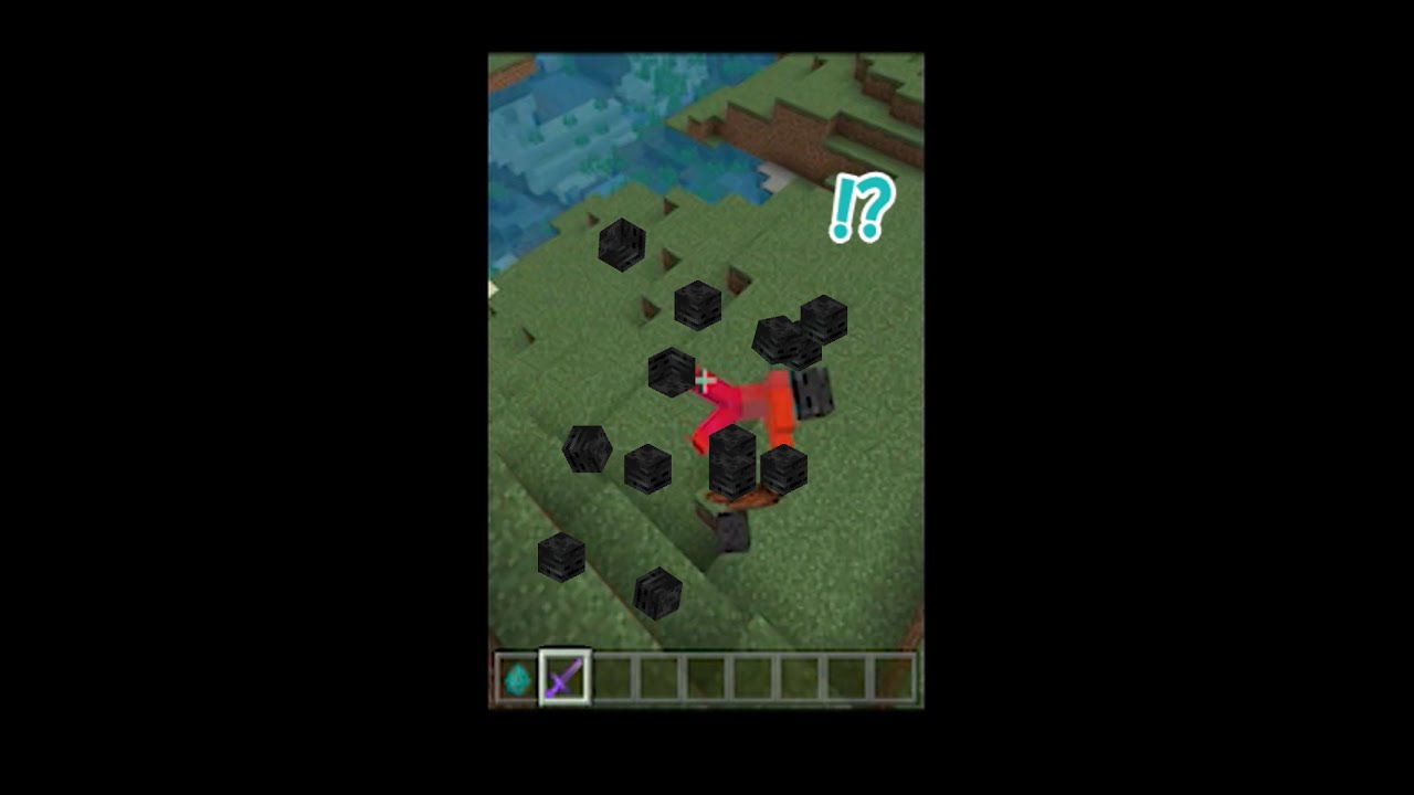 マイクラ ゾンビにウィザースケルトンの頭をかぶせてドロップ増加を付けた剣で倒すとどうなるのか Shorts With English Subtitles ななきち Minecraft Youtube