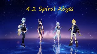 Eula x Furina | Spiral Abyss 4.2 Floor 12 - All Chambers | Genshin Impact