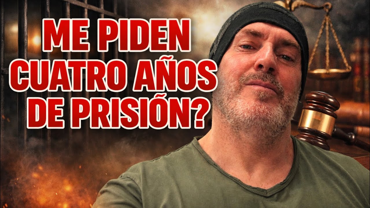 ME PIDEN 4 AÑOS DE PRISIÓN 