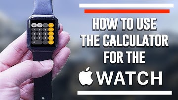 How to use the calculator for the Apple Watch