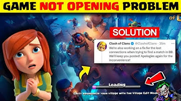 Game not opening problem _ After new update of builder base 2.0