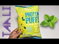 Taali Pudina Punch Protein Puffs 60g | Ingredients, Taste, Price | Pudina Punch Protein Puffs Taali😋