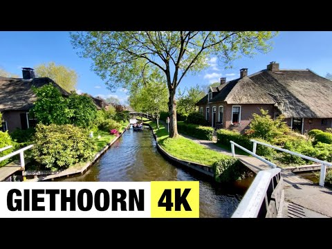 GIETHOORN, NETHERLANDS [4K Ultra HD] - Venice of Holland