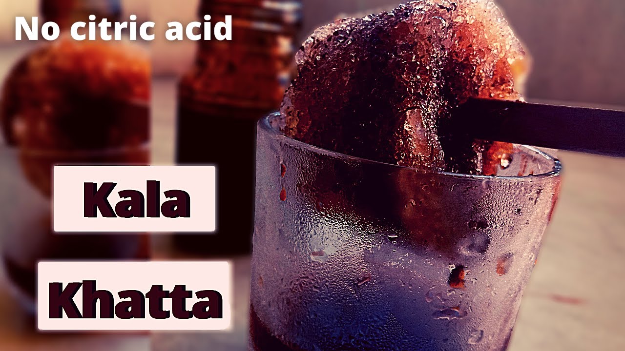 Kala Khatta Sex Videos - How to make kala khatta syrup at home without citric acid | chuski recipe  without machine | homemade - YouTube