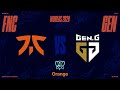 GENG VS FNC - WORLDS 2020 - FASE DE GRUPOS DÍA 4