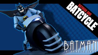 DC Collectibles Batman The Animated Series Batman with Batcycle | Video Review