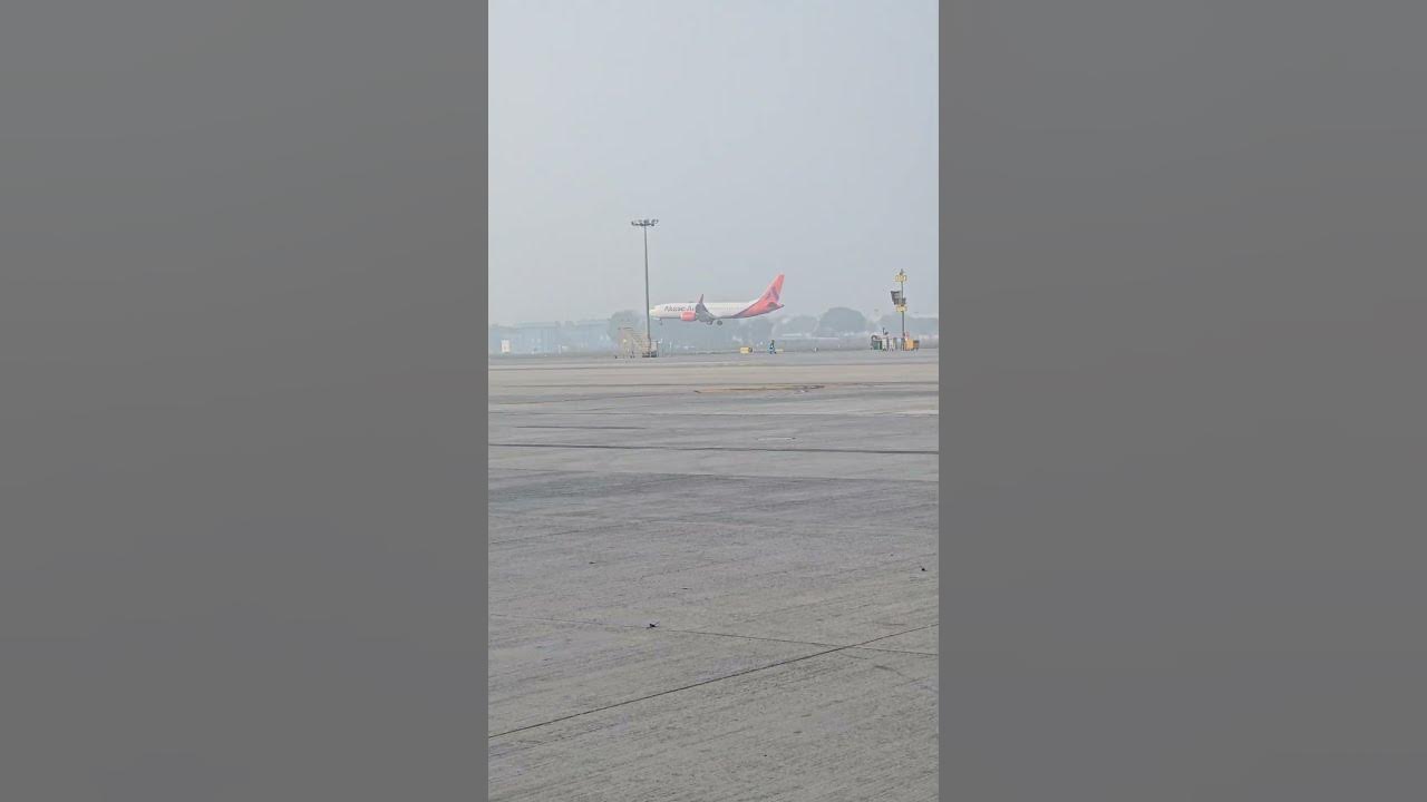Akasha air best landing VIEW #shorts #landing #akasha