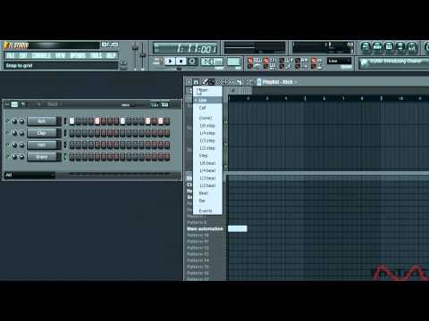 Fl Studio 9 Beginner Tutorial How To Make A Song (Part 1/3).mov