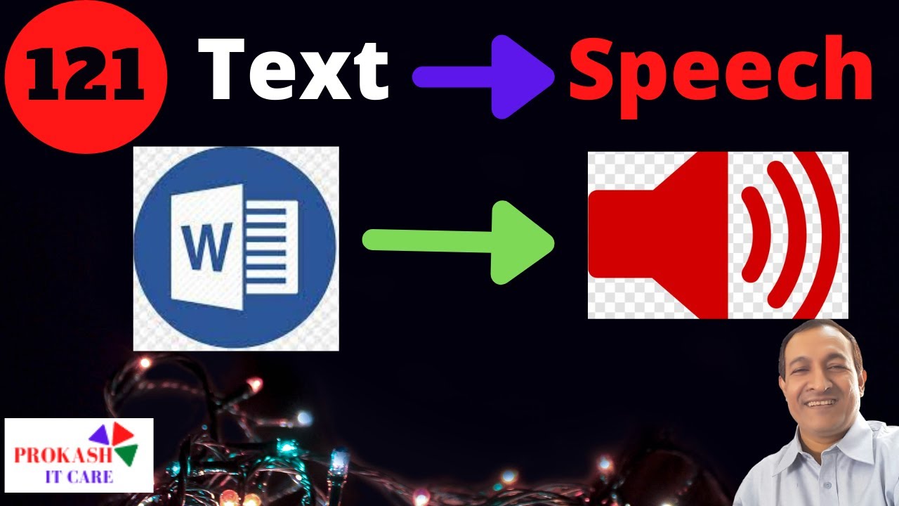 speech to text in ms word 2019
