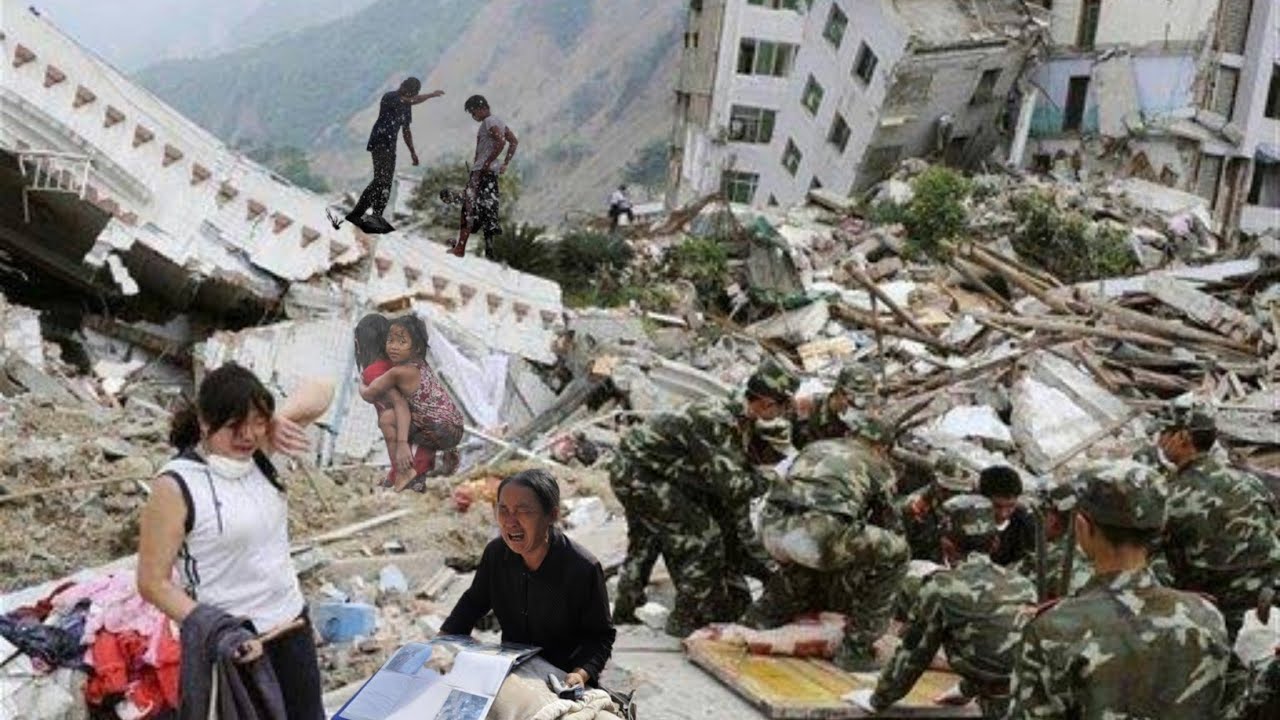5 разрушительных землетрясений. Землетрясение в Китае 2008 Сычуань. Землетрясение в Турции 1999.