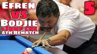 5\/6 EFREN BATA REYES VS BODJIE +JUMP CUE 4th REMATCH 05-17-2020 #BodjievsEfren