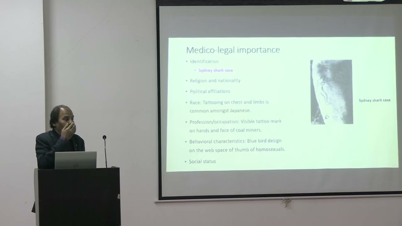 Лекция по судебно-медицинской идентификации: шрамы, татуировки, отпечатки пальцев и примеры клини...
