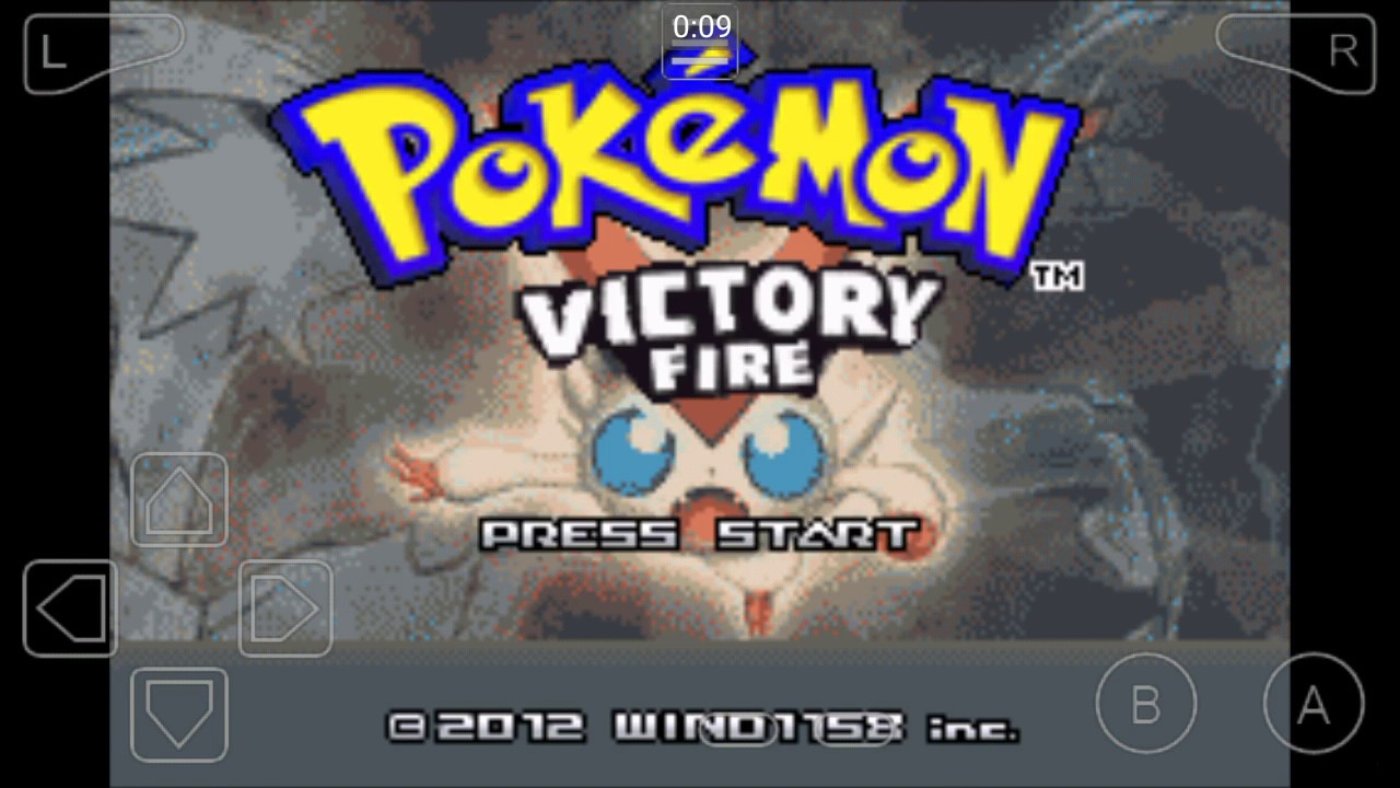 Pokemon Victory Fire (Master Ball Cheat!) 