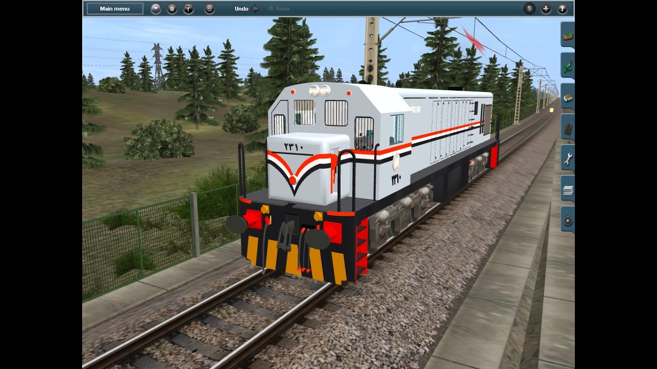 تحميل جرار المالبور ملك أعمال المناورة  والسواحب اللون الثاني داخل محاكي trainz simulator المجاني