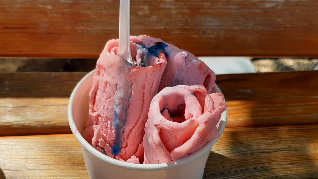 Жареное мороженое 🍦 - YouTube