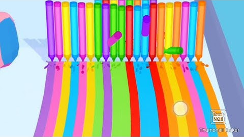 Pencil Rush 3D ! Very relaxing and satisfying gameplay