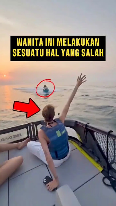 Wanita ini melakukan sesuatu hal yang salah