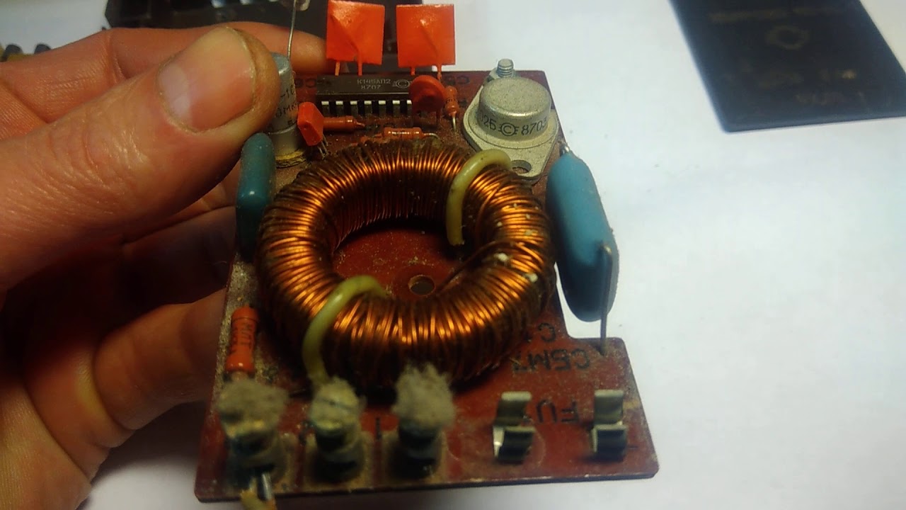 Разбор регулятора освещения Электроника РОС 012-1 - YouTube